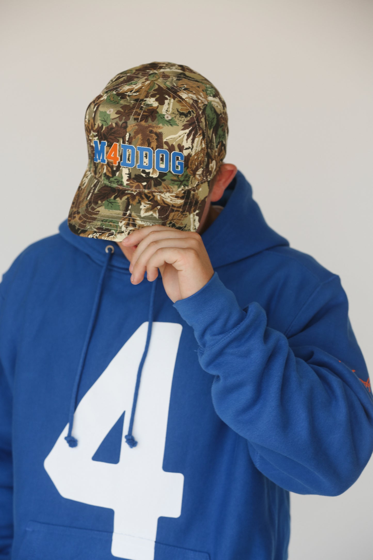 '4' Winter Game Hood - Royal