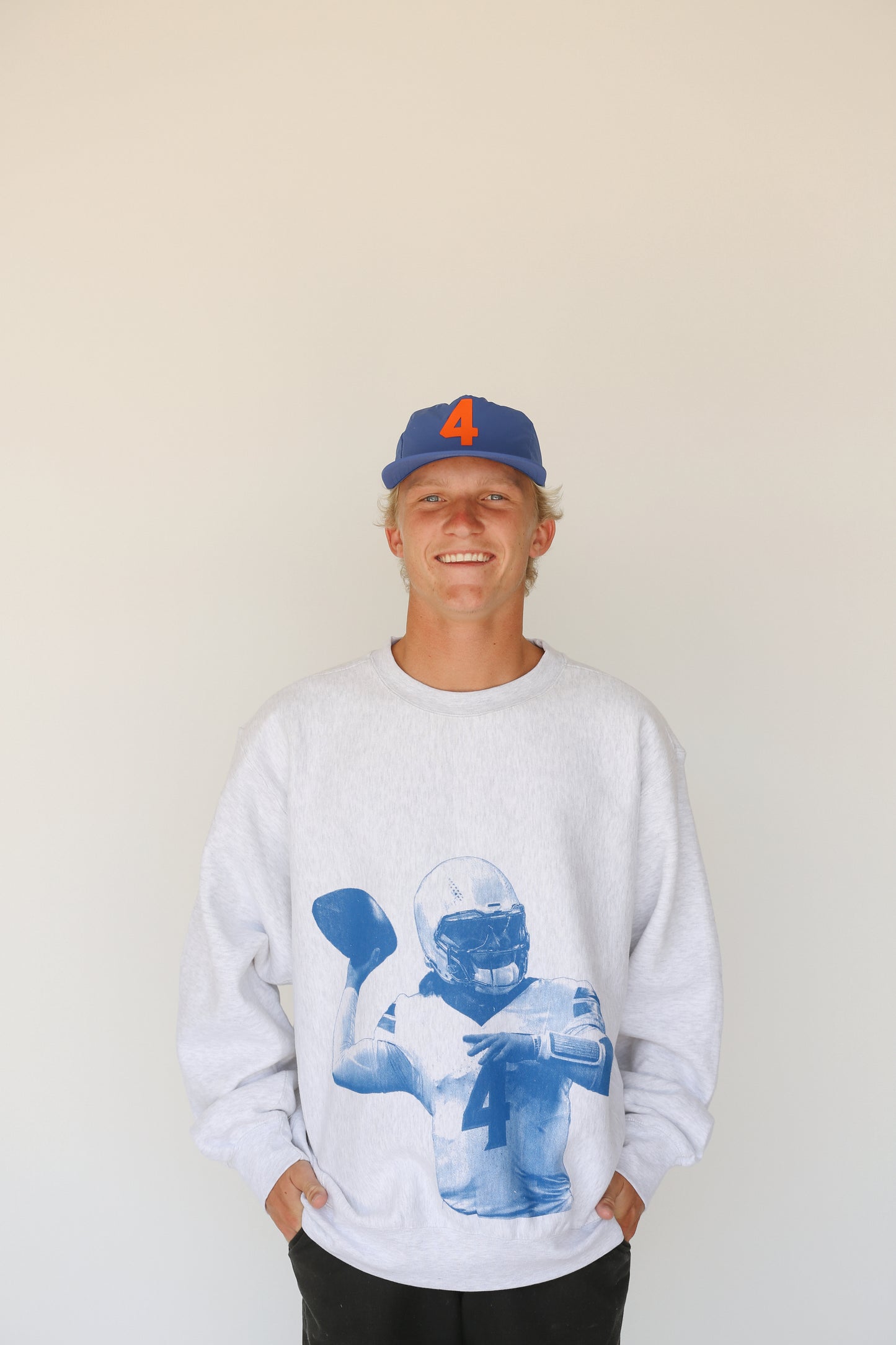 Vintage Graphic Crew - Vintage Heather