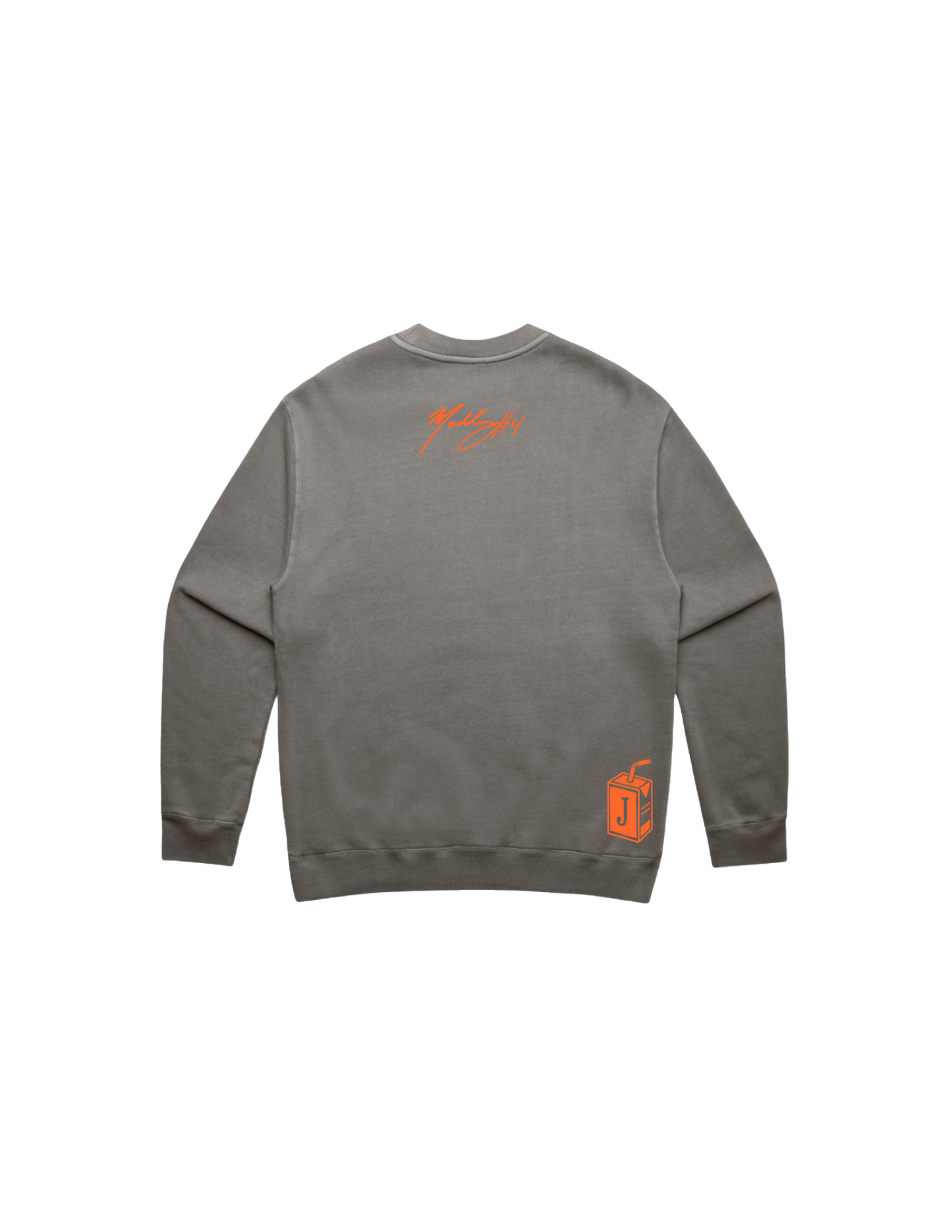 '4' College Crew - Vintage Grey