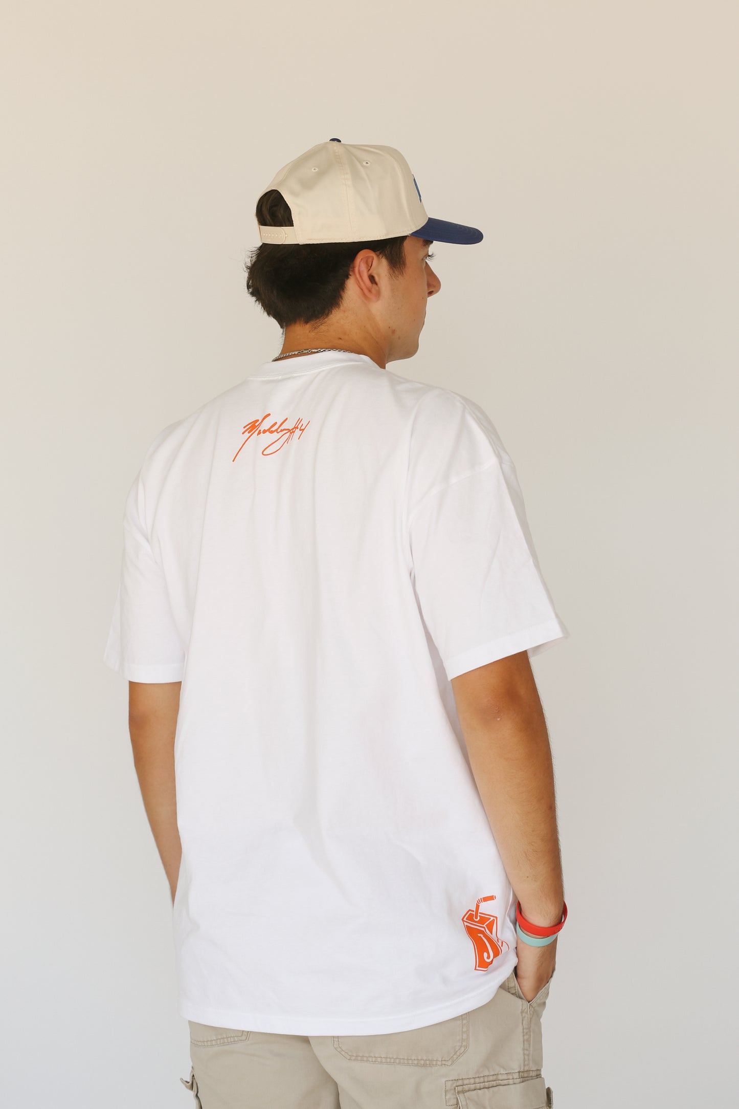 Vintage Graphic Tee - White