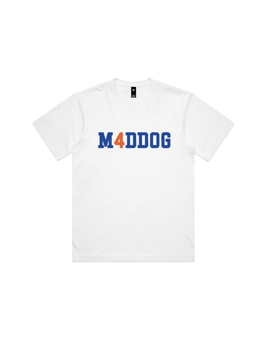 'M4DDOG' Tee - White