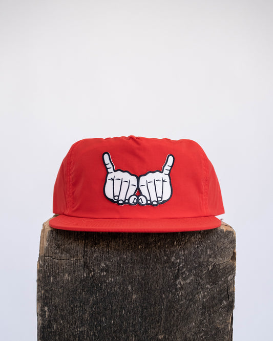 Hands Snapback Red