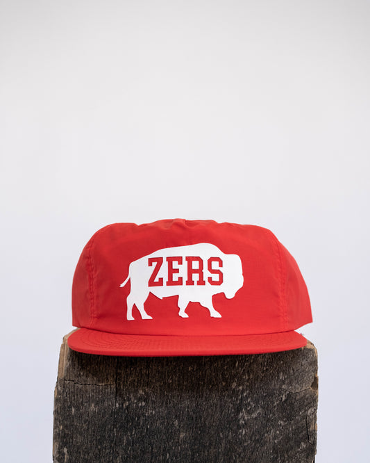 Bison Snapback Red